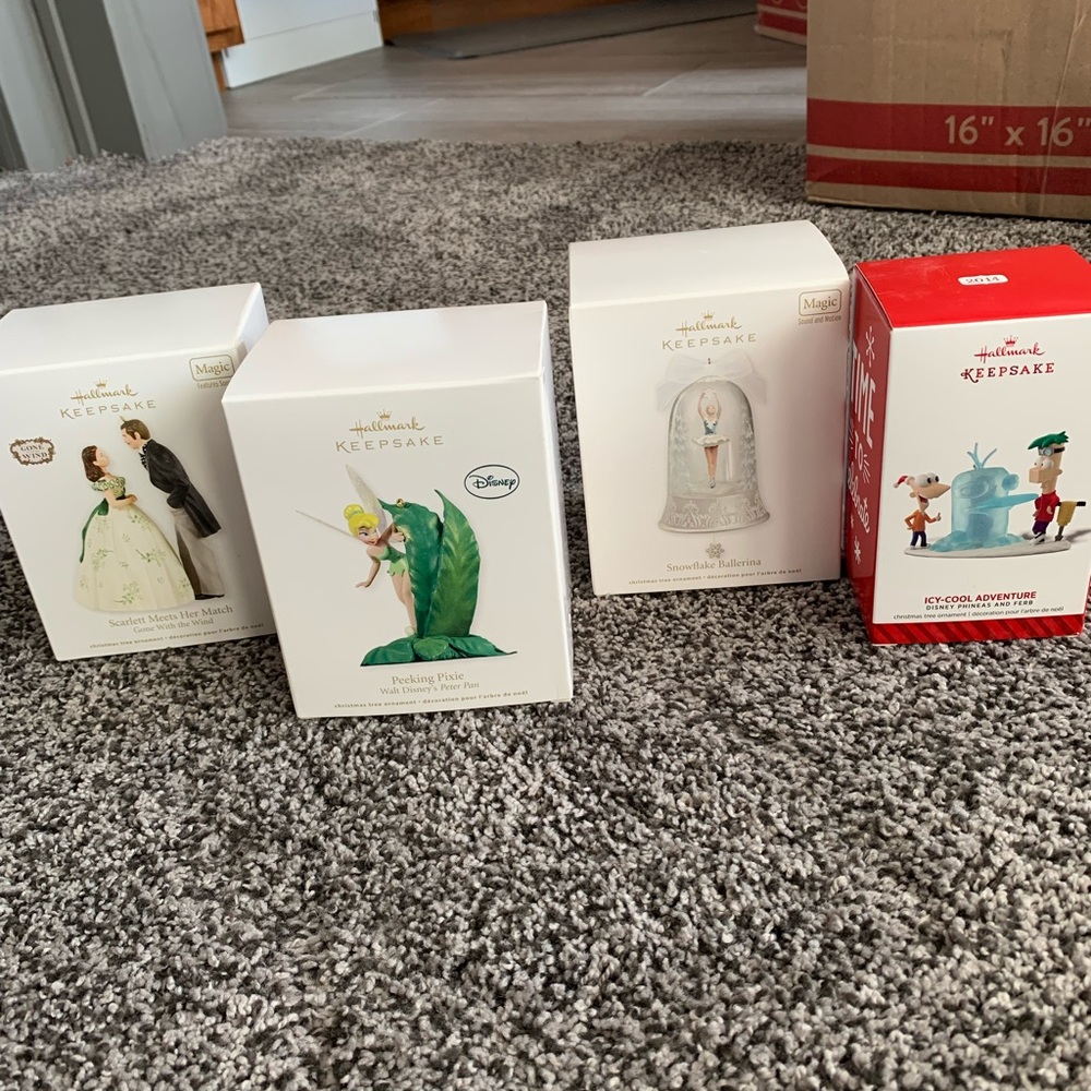 Brand new Christmas ornaments